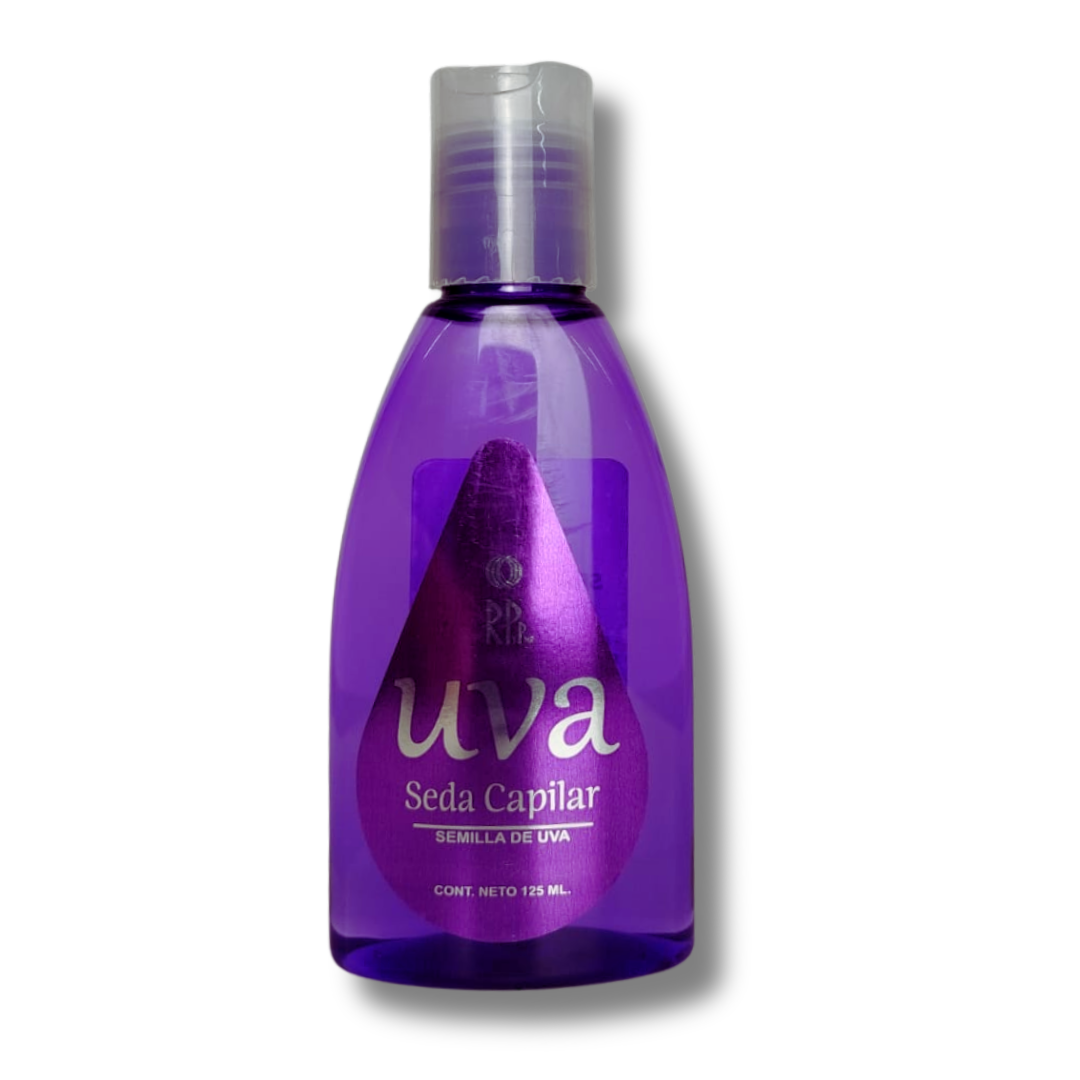 GOTAS DE SEDA SILICA SEMILLA UVA ESPESA 125 ML CAJA 30 PZ MAYOREO